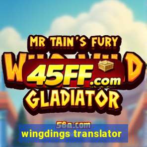 wingdings translator